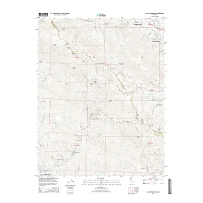 2015 Map of Castle Rock Ridge, 2015 Print