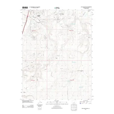 2013 Map of Castle Rock South, 2013 Print