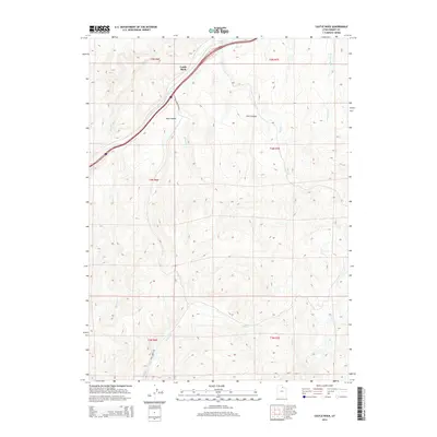 2014 Map of Castle Rock, 2014 Print