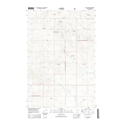 2014 Map of Castle Town, 2014 Print
