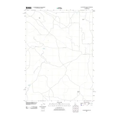 2011 Map of Castleford Butte, 2011 Print