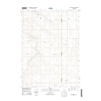 2013 Map of Castleford Butte, 2013 Print