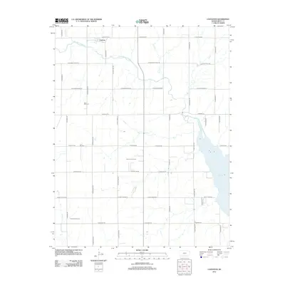 2012 Map of Castleton, 2012 Print