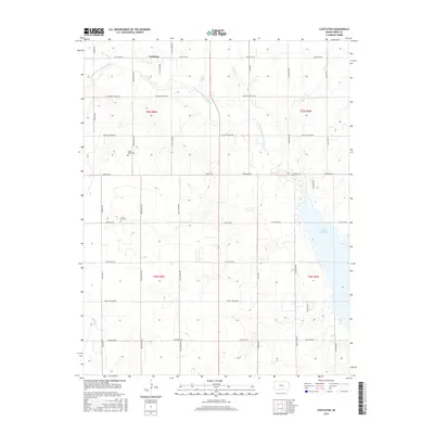 2015 Map of Castleton, 2015 Print