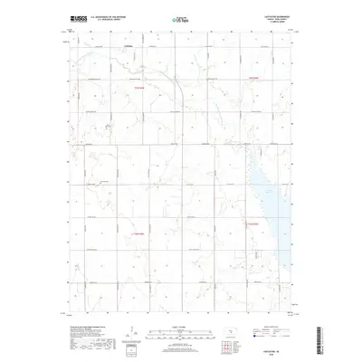 2018 Map of Castleton, 2018 Print