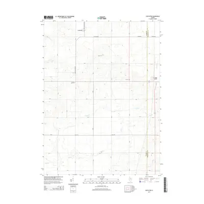 2015 Map of Castleton, 2015 Print