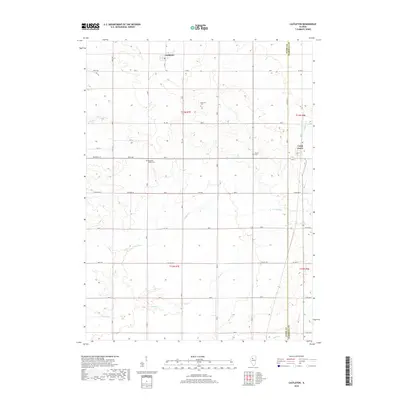 2018 Map of Castleton, 2018 Print