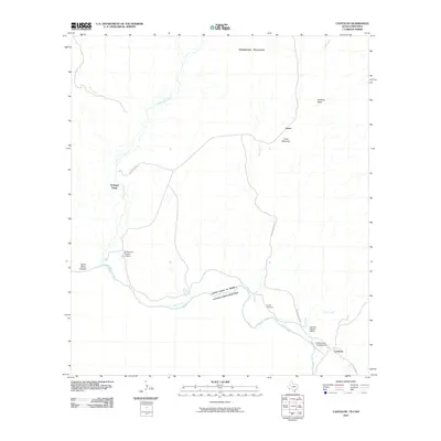 2010 Map of Castolon, 2010 Print