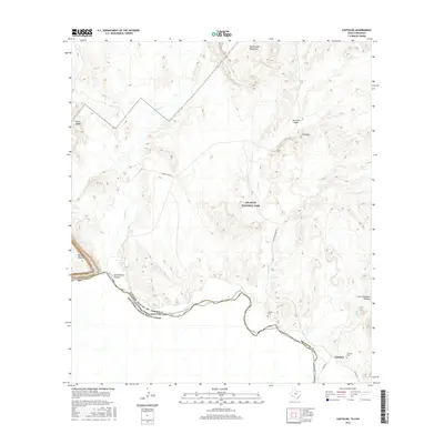 2016 Map of Castolon, 2016 Print