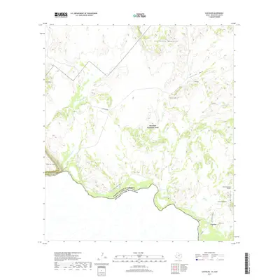 2019 Map of Castolon, 2019 Print