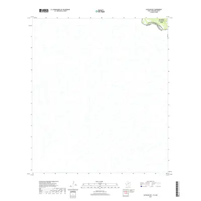 2019 Map of Castolon OE S, 2019 Print
