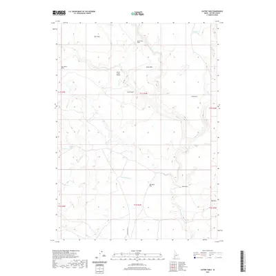 2020 Map of Castro Table, 2020 Print