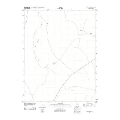 2011 Map of Cat Canyon, 2011 Print