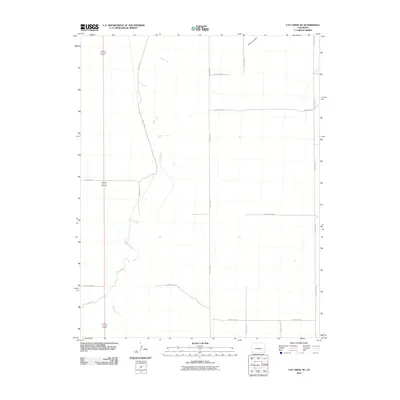 2010 Map of Cat Creek NE, 2010 Print