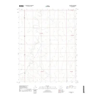 2019 Map of Cat Creek NE, 2019 Print