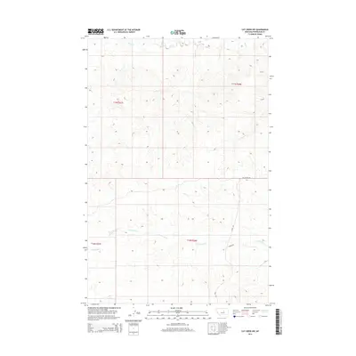 2014 Map of Cat Creek NW, 2014 Print