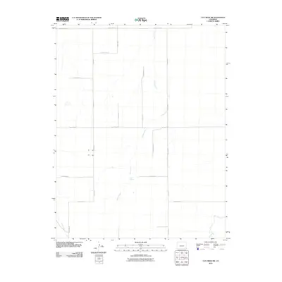 2010 Map of Cat Creek NW, 2010 Print