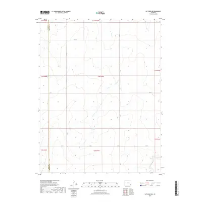 2019 Map of Cat Creek NW, 2019 Print