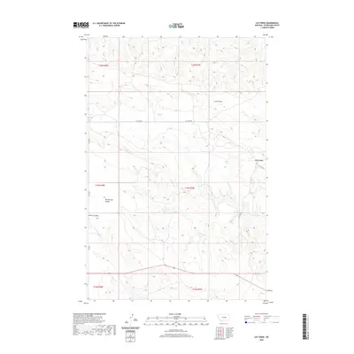 2020 Map of Cat Creek, 2020 Print