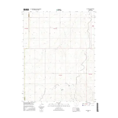 2016 Map of Cat Creek, 2016 Print