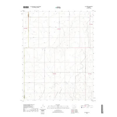 2019 Map of Cat Creek, 2019 Print