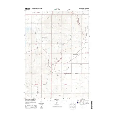 2013 Map of Cat Creek Summit, 2013 Print