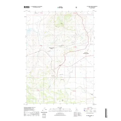 2020 Map of Cat Creek Summit, 2020 Print