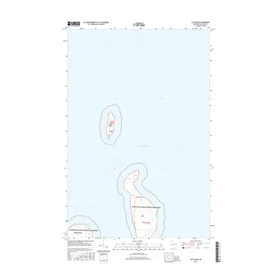 2015 Map of Cat Island, 2015 Print