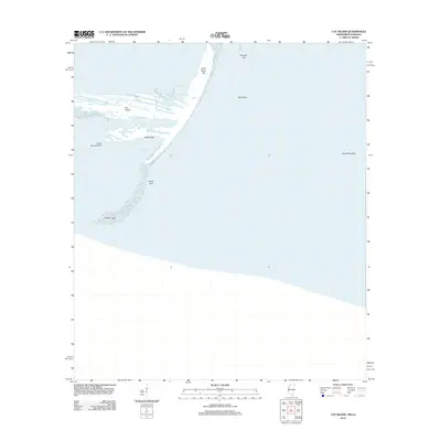 2012 Map of Cat Island, 2012 Print