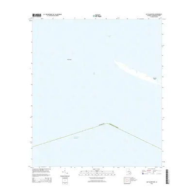 2015 Map of Cat Island Pass, 2015 Print