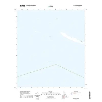 2020 Map of Cat Island Pass, 2020 Print