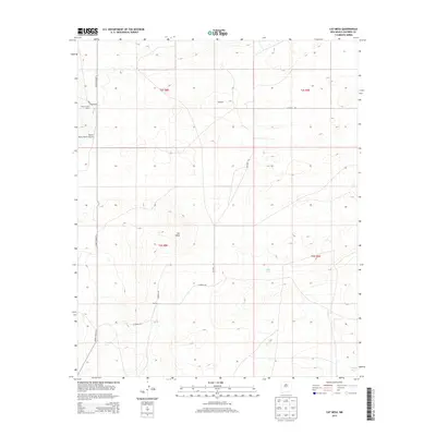 2013 Map of Cat Mesa, 2013 Print