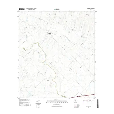 2016 Map of Cat Spring, 2016 Print