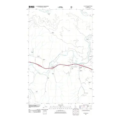 2011 Map of Cataldo, 2011 Print