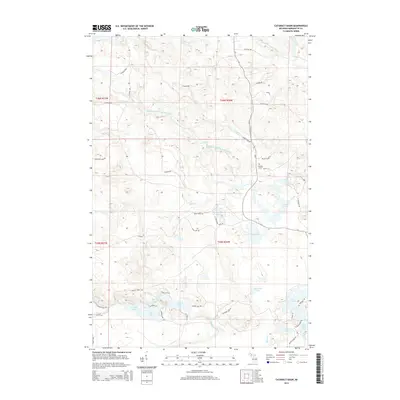 2014 Map of Cataract Basin, 2014 Print
