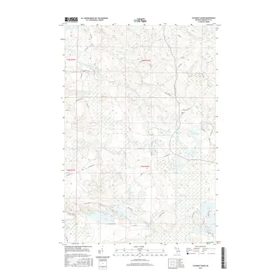2017 Map of Cataract Basin, 2017 Print