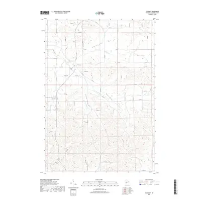 2018 Map of Cataract, 2018 Print
