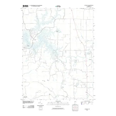 2010 Map of Cataract, 2010 Print