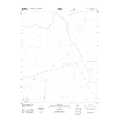 2012 Map of Cataract Tank, 2012 Print