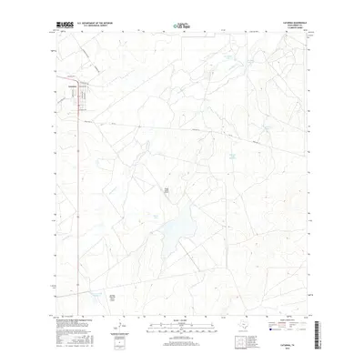 2016 Map of Catarina, 2016 Print