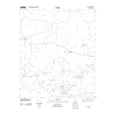 2011 Map of Cataula, 2011 Print