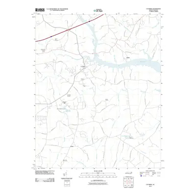 2010 Map of Catawba, 2010 Print