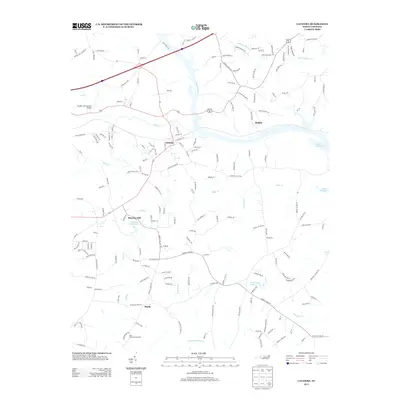 2013 Map of Catawba, 2013 Print