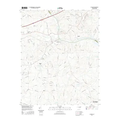 2016 Map of Catawba, 2016 Print