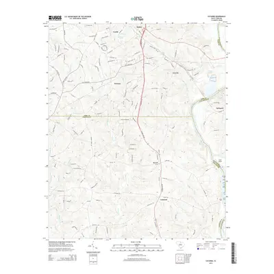 2014 Map of Catawba, 2014 Print