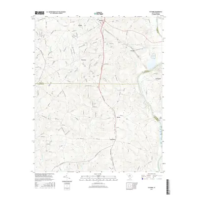 2017 Map of Catawba, 2017 Print