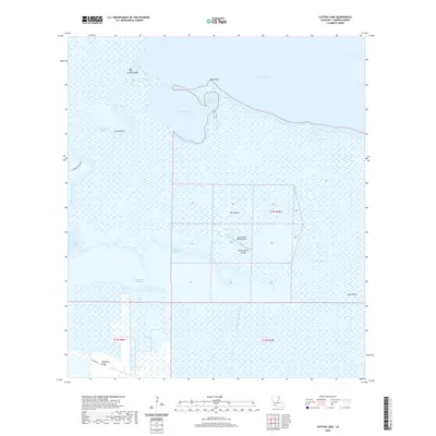 2020 Map of Catfish Lake, 2020 Print