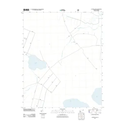 2011 Map of Catfish Lake, 2011 Print