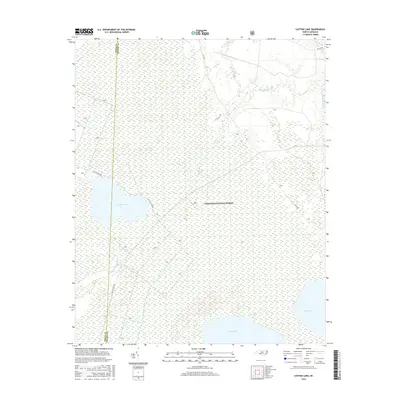 2016 Map of Catfish Lake, 2016 Print