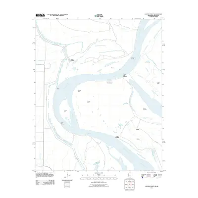 2011 Map of Catfish Point, 2011 Print